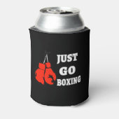 ジャストゴーボクシング |最高のボクシングの贈り物 缶クーラー (缶裏面)