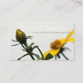 ジャストシンプル花の写真花3 Business C 名刺