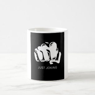 ジャストジョークユーおもしろいモアデザイン コーヒーマグカップ