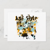 ジャストスタイルサッカーTシャツ&ギフト ポストカード (正面/裏面)