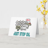 ジャストストップ油 カード (黄色い花)