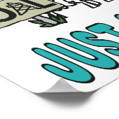 ジャストストップ油 ポスター (角)