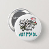 ジャストストップ油 缶バッジ (正面&裏面)