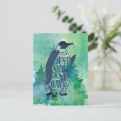 ジャストスマイルと波 ポストカード (スタンド正面)