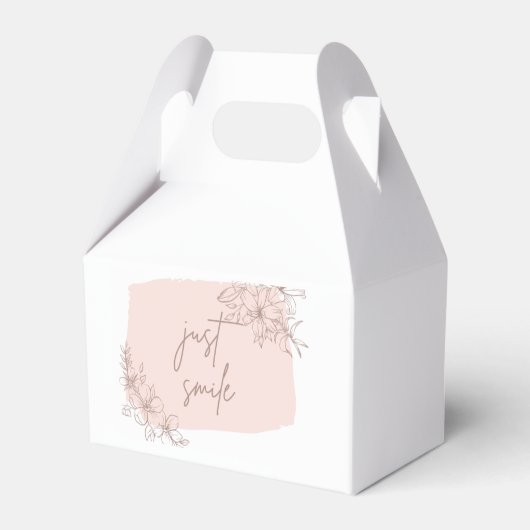 ジャストスマイルパッケージ フェイバーボックス (裏面サイド)