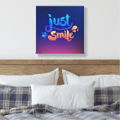 ジャストスマイル キャンバスプリント (インサイチュ (寝室))
