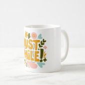 ジャストスマイル コーヒーマグカップ (正面右)