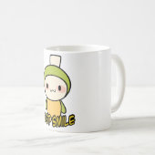ジャストスマイル コーヒーマグカップ (正面右)