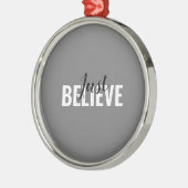 ジャストセラミ信じックオーナメント メタルオーナメント (左)