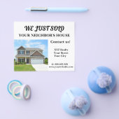 ジャストセンド不動産仲介業者実在エテートマーケティング チラシ (シングル)