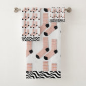 ジャストソックスかわいいキッズバスタオルセット バスタオルセット (インサイチュ)