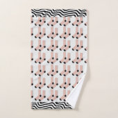 ジャストソックスかわいいキッズバスタオルセット バスタオルセット (ハンドタオル)