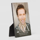 ジャストタイムレス編集可能カラー卒業プラーク フォトプラーク (側面)