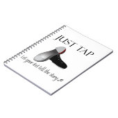 ジャストタップ ノートブック (左側)