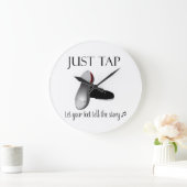 ジャストタップ ラージ壁時計 (ホーム)