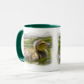 ジャストダッキー（アヒルちゃん）! マグカップ (正面左)