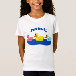 ジャストダッキー・スリーダックス・ガールズTシャツ Tシャツ