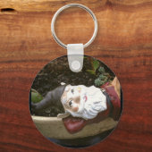 ジャストチリン、ガーデン格言 キーホルダー (正面)