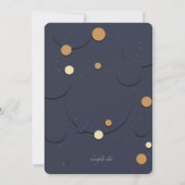 ジャストドットズ卒業パーティー招待状 招待状 (裏面)