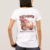 ジャストナースコケットウェスタン秋大好き Tシャツ (裏面)