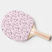 ジャストノーテッドピンク 卓球ラケット (横)