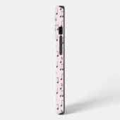 ジャストノーテッドピンク iPhoneケース (左側面)