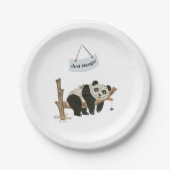 ジャストハキン紙プレート- Adiela Akoo ペーパープレート (正面)