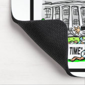 ジャストバイデン氏時間おもしろい政治的ティーズMgsギフト マウスパッド (コーナー)