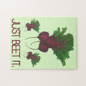 ジャストビーツ(ビート)おもしろいイットレッドビーツガーデンベジエ ジグソーパズル (横)