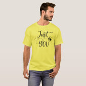 ジャストビーユー（昆虫）マルハナバチおもしろい春復活祭 Tシャツ (正面フル)