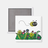 ジャストビー マグネット (正面/裏面)