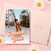 ジャストピーシーレトロ卒業 サンキューカード