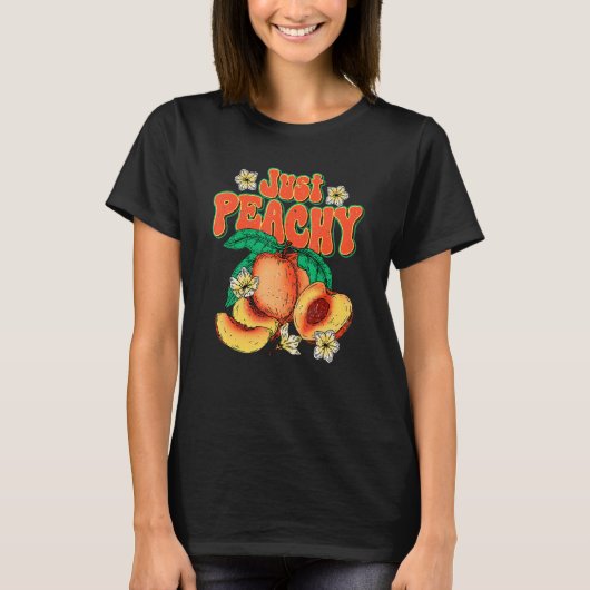 ジャストピーシーヴィンテージサマーピーチ Tシャツ (正面)