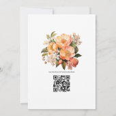 ジャストピーシー結婚フローラ 招待状 (裏面)