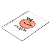 ジャストピーチおもしろいーピーチプン ノートブック (左側)