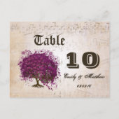 ジャストピーチサングリアハートリーフツリー ポストカード (裏面)