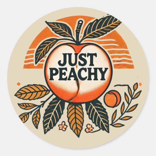 ジャストピーチビーチ ラウンドシール (正面)