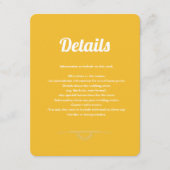 ジャストピーチ結婚ーの恍惚状態 エンクロージャーカード (正面)