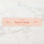 ジャストピーチ結婚ーズ ペットボトルラベル (シングルラベル)