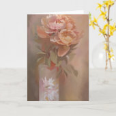 ジャストピーチ カード (黄色い花)