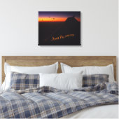 ジャストフライ遠くに キャンバスプリント (インサイチュ (寝室))