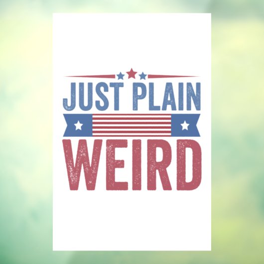 ジャストプレーン風変わりアメリカ国旗の選挙カマラ ウィンドウサイン (シート3)