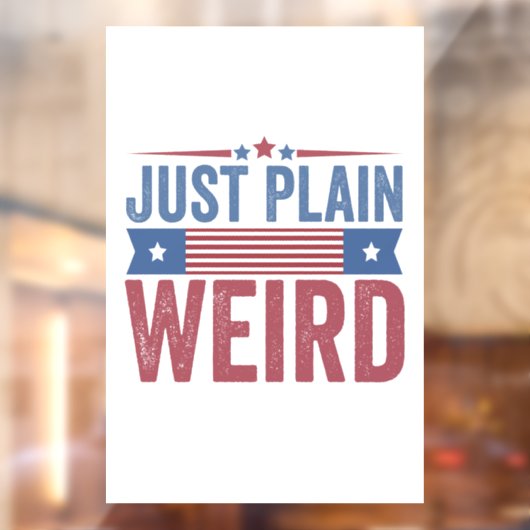 ジャストプレーン風変わりアメリカ国旗の選挙カマラ ウィンドウサイン (シート2)