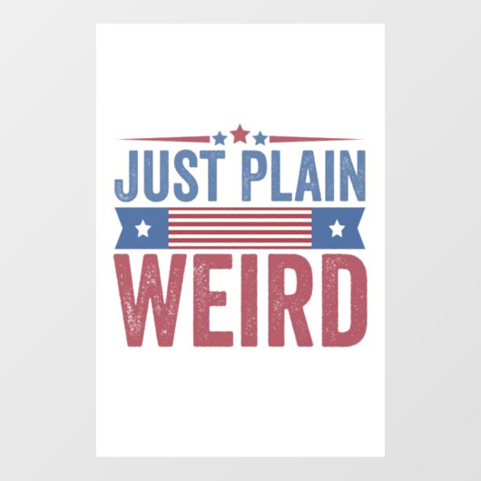 ジャストプレーン風変わりアメリカ国旗の選挙カマラ ウィンドウサイン (シート)