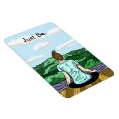 ジャストベ感動的ヨガ自然 マグネット (右側)