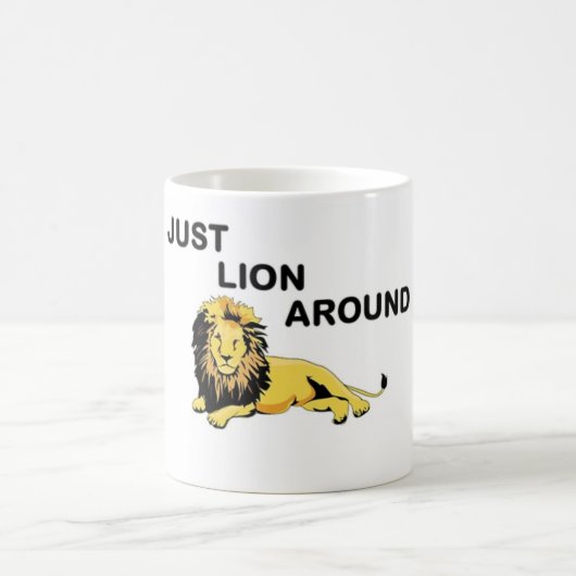 ジャストライオのまわりにン コーヒーマグカップ (中央)