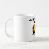 ジャストライオのまわりにン コーヒーマグカップ (左)