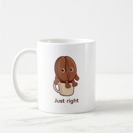ジャストライトコーヒービーンキャラクター コーヒーマグカップ