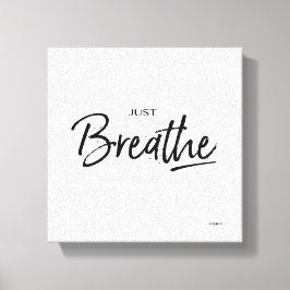 ジャストライフヨガ瞑想引用文 キャンバスプリント