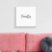 ジャストライフヨガ瞑想引用文 キャンバスプリント (インサイチュ (リビング))